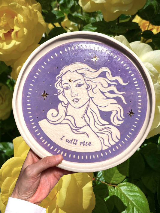 Venus Offering Dish (Purple)