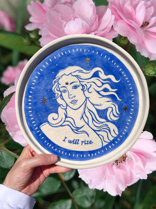 Venus Offering Dish (Blue)