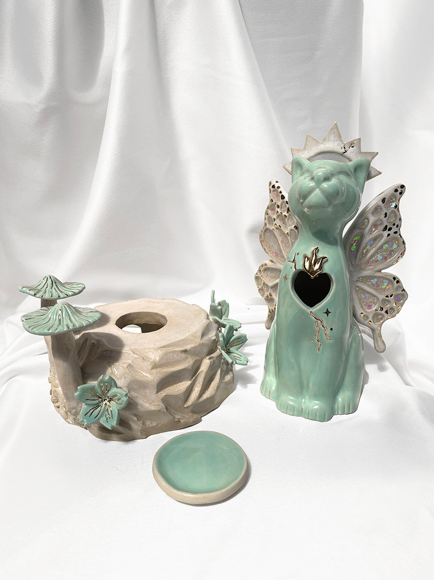Enchanted Jaguar Fairy Censer 1