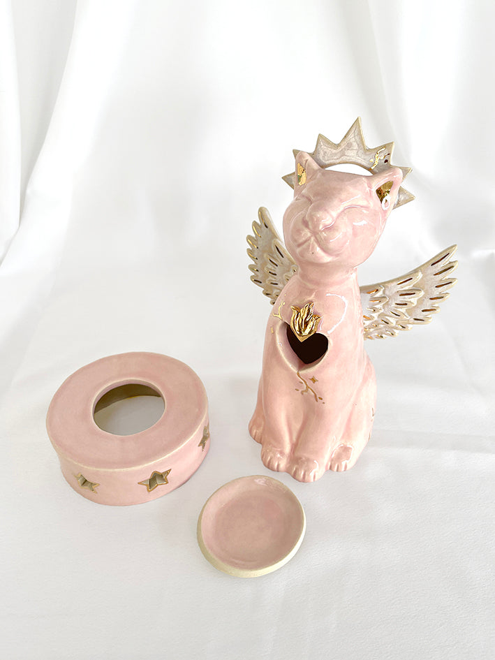 Pink Angel Jaguar Censer