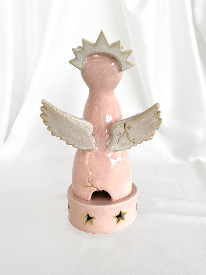 Pink Angel Jaguar Censer