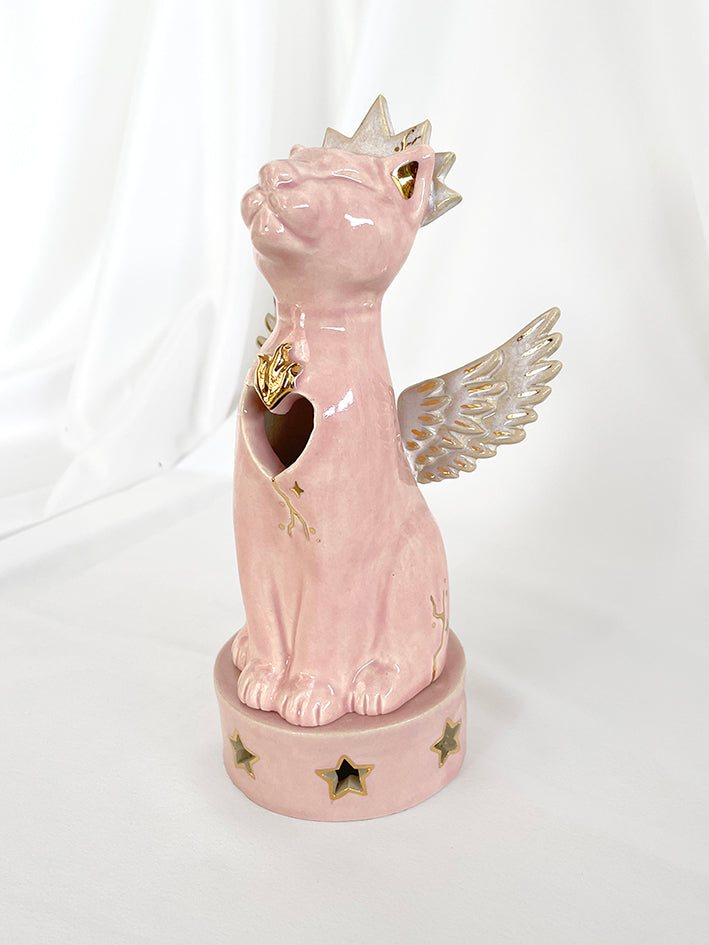 Pink Angel Jaguar Censer